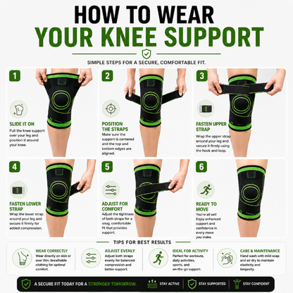 Knee Stabilizer with Flexible Support